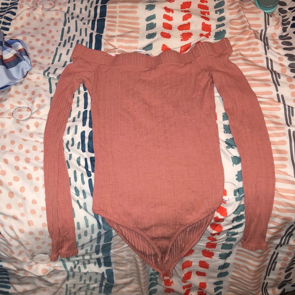 Off the shoulder one piece